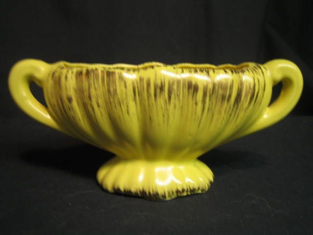 SUN GLO CERAMICS yellow Inarco 1963 planter VINTAGE  