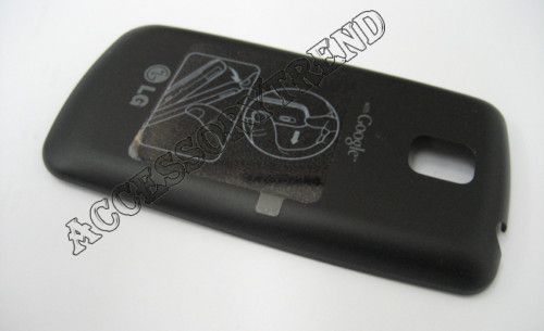 NEW OEM LG Optimus T Back Door Back Cover Black  