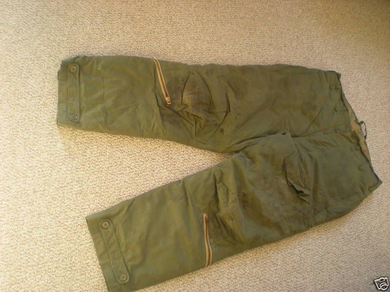 WW2 us army air corp flight pants RARE TYPE A 3 WWII  