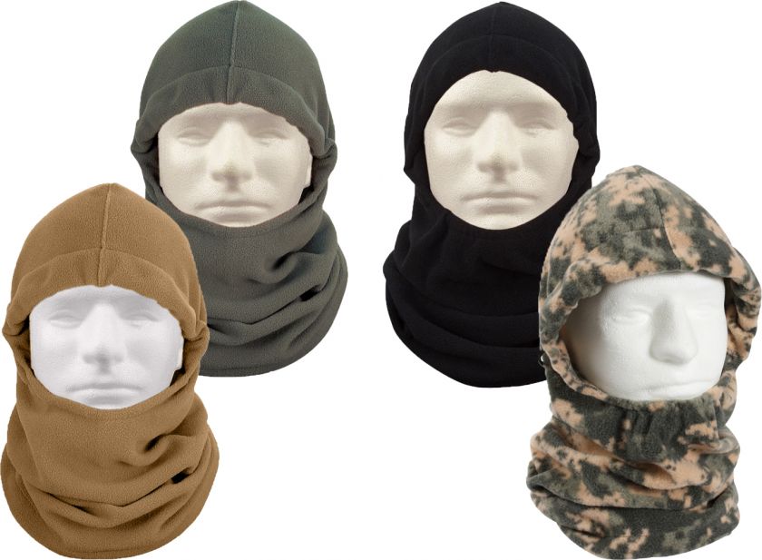 Polar Fleece Adjustable Winter Balaclava Mask  