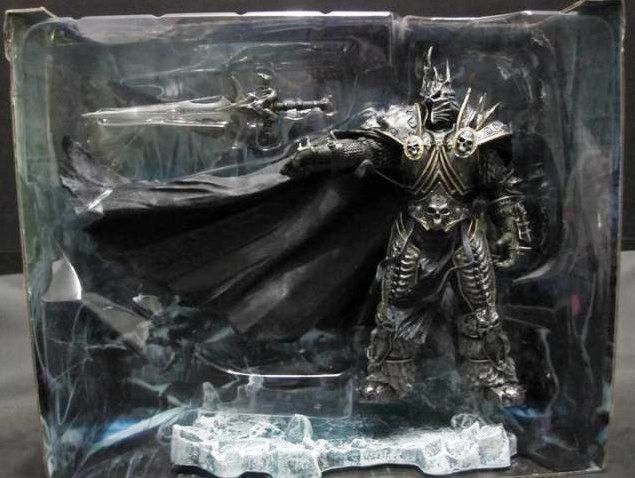 WOW DC7 WORLD OF WARCRAFT THE LICH KING ARTHAS FIGURE  