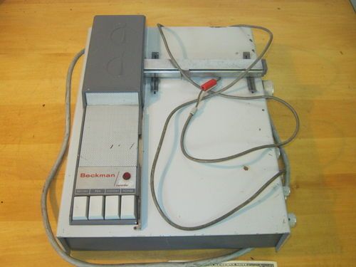 Beckman Recorder Linear & Log Process Instrument  