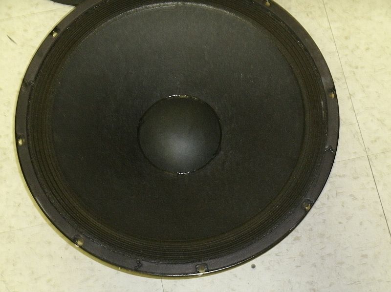 Yorkville model 7308 15 woofer   fresh recone NR  