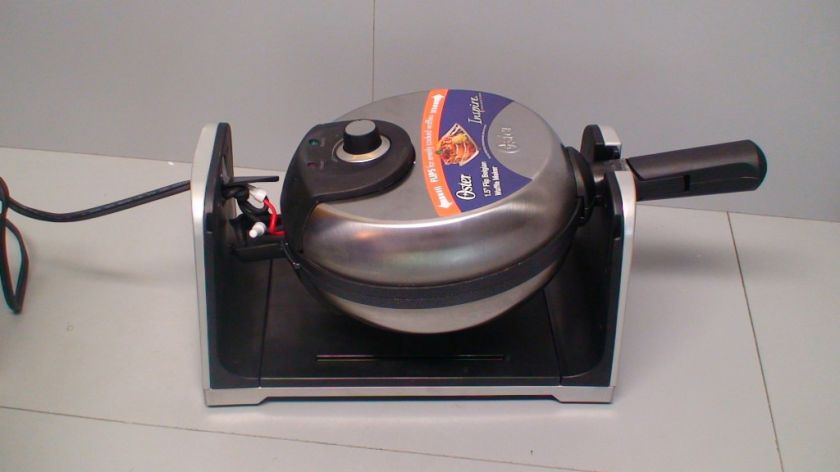 Oster CKSTWFBF21 11/2 Thick Belgian Flip Waffle Maker  