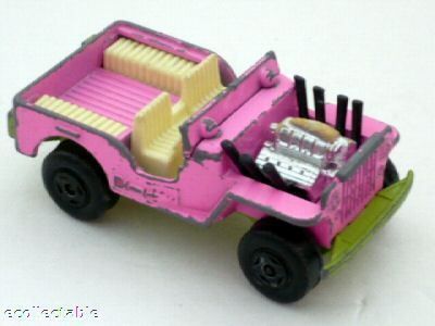 Jeep Hot Rod, Matchbox, #2 F, Superfast, 1971  