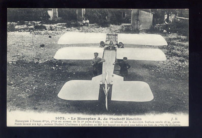 France Aviation PISCHOFF KOECHLIN aircraft PPC  