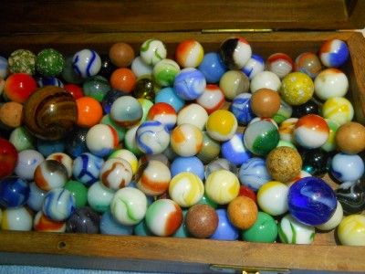 OLD, VINTAGE & ANTIQUE MARBLE LOT #S 991  