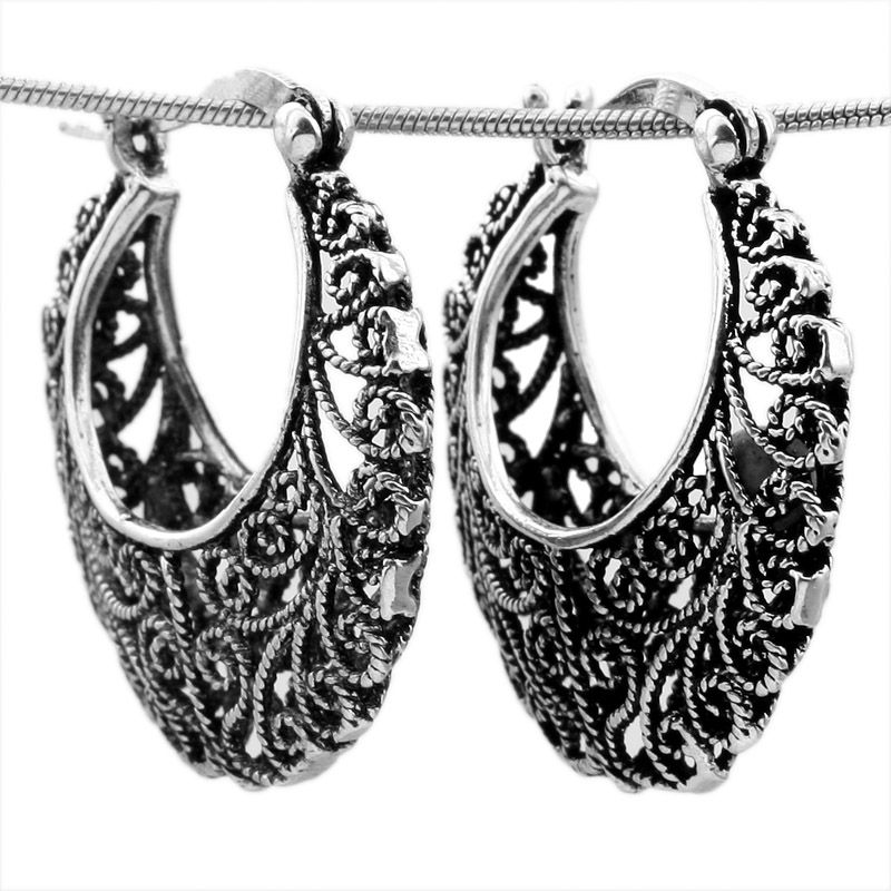  Tibetan Silver Earrings 2. More Tibetan 