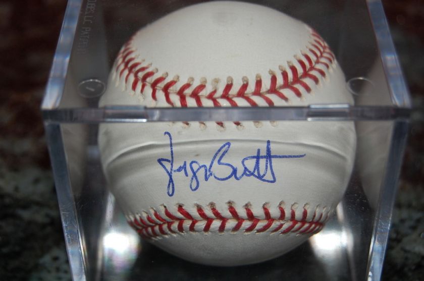 GEORGE BRETT SIGNED OFFICIAL MAJOR LEAGUE BASEBALL  