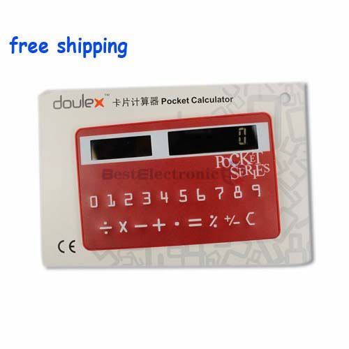 Customized Credit Card Size Solar Power Calculator  