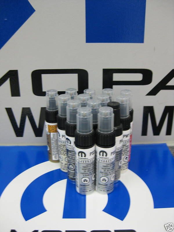 2011 CHRYSLER DODGE JEEP TOUCH UP PAINT PGX SARS. SAGE  