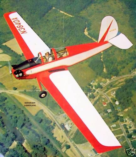   SCHWEIZER 1 30 Berkeley Scale Model Airplane Kit PLANS In Two Sizes