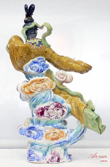 CERAMIC FIGURINE MASTER COLLECTION The legend of Eight Immortals   LAN 