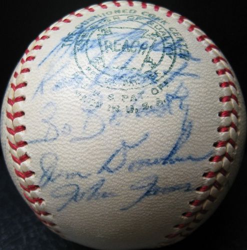 ENJOY A SINGLE SIGNED BASEBALL OF A FORMER ANGELS PLAYER (TO BE MY 