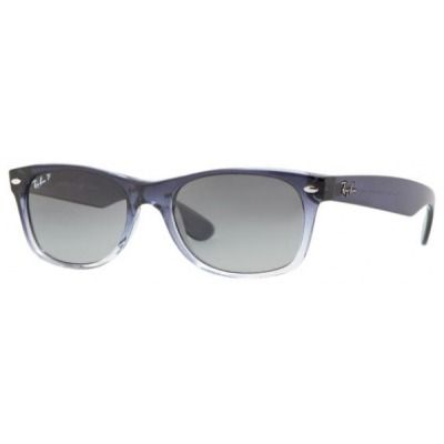 Ray Ban RB 2132 822/78 Blue Gradient Polarized New Wayfarer 2 Sizes 52 