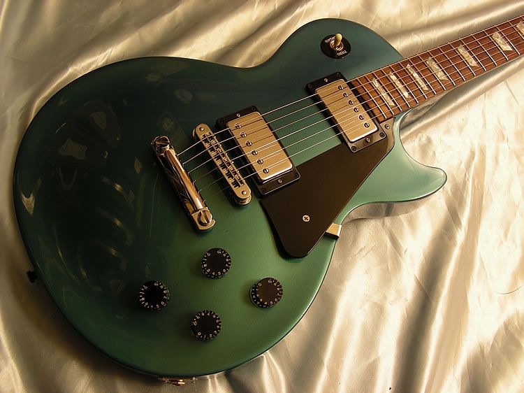   Les Paul Studio in Rare Flip Flop Chameleon Teal USA w HSC  