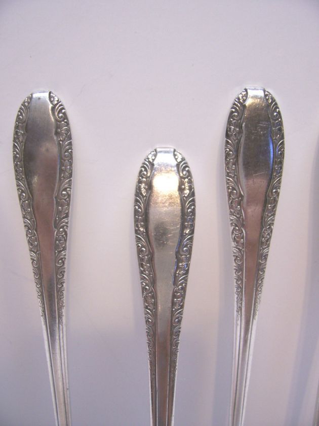 Silverplate Wallace Plate Silver Shod, Sweetheart, Fork  