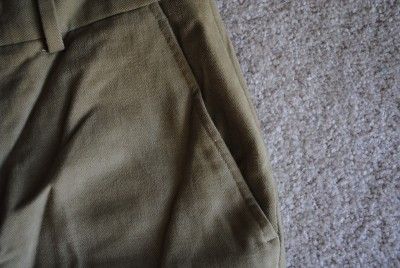 BANANA REPUBLIC KHAKI PANTS 31 30 TEXTURED HERRINGBONE  