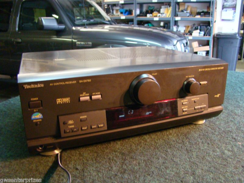 Technics AV Control Receiver SA DX750 Digital Surround  