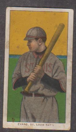 T206 1909 11 Evans vintage card fair/good condition  