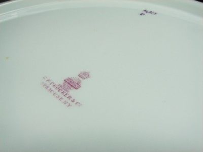 Minton Rose Serving Platter or Chop Plate  