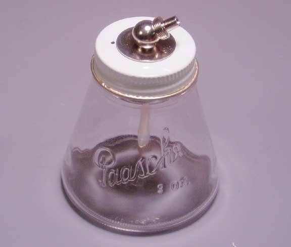 GLASS BOTTLE ASSEMBLIES 3 oz for PAASCHE VLS AIRBRUSH  