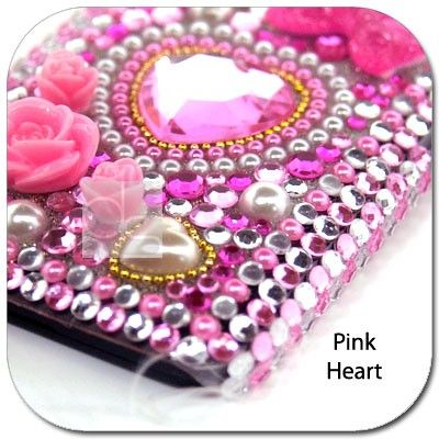 BLING Hard Gem Cover Skin Case LG Optimus Black P970  