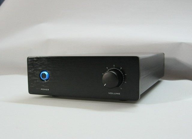 DIY Aluminium Preamp Case Pre amp Enclosure   Black  