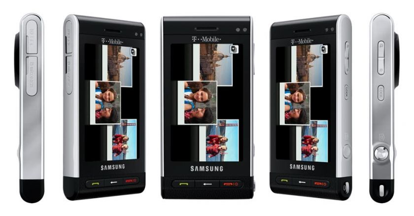 New Samsung SGH T929 Memoir 3G 8MP GPS Black Unlocked Cell Phone 