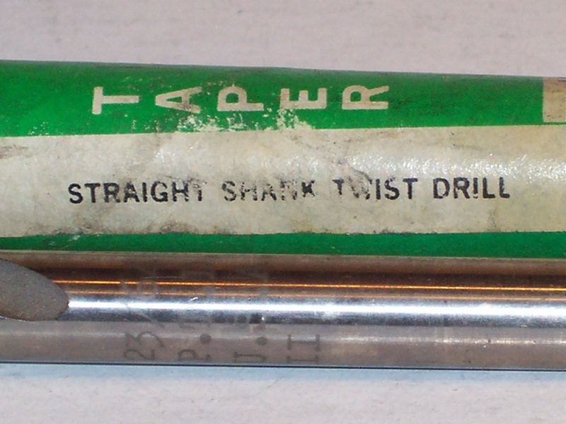 Precision Straight Shank Carbide Tipped High Speed 23/64 Twist Drill 