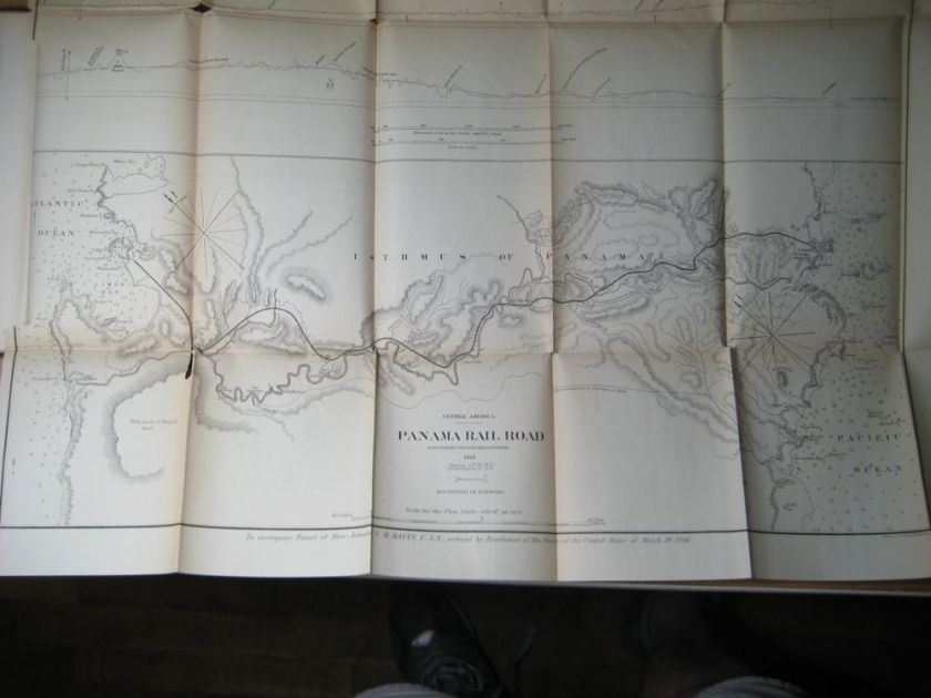 1866 Davis Interoceanic Railroads and Canals   13 maps  