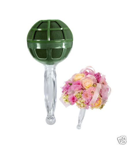 Floral CRYSTAL AQUAFOAM BOUQUET Holder Wedding 7 10  