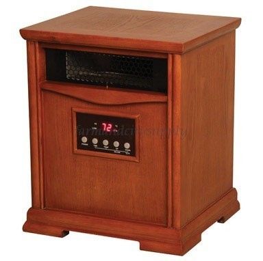 LIFESMART LS 1500 6 INFRARED 6 QUARTZ HEATER CABINET  