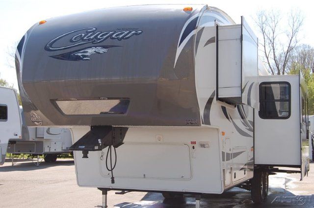 2012 Keystone COUGAR 293SAB Double Slide Fifth Wheel RV Bunks SAVE 