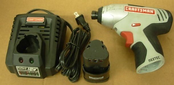   Nextec 12 volt Cordless Impact Driver with battery and charger  