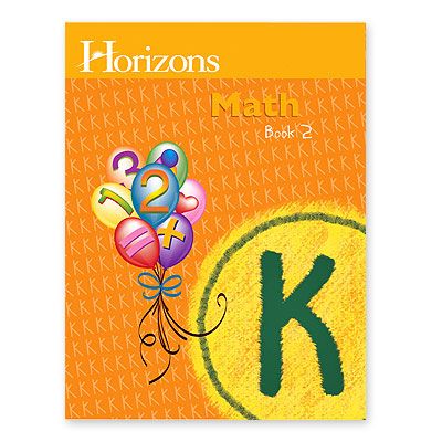 AOP Horizons MATH Student Book 2 KINDERGARTEN Grade K  