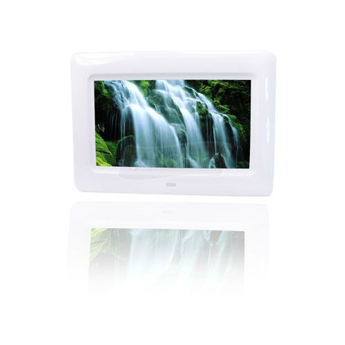 LCD Right angle Digital Photo Picture Frame Remote  