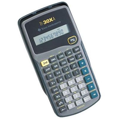 Texas Instruments TI30XA Scientific Calculator Black  