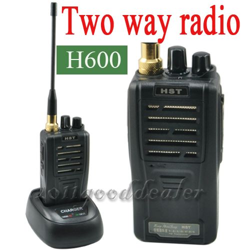   Channels UHF VHF Ham Radio FM Handheld Transceiver 2 way Radio  