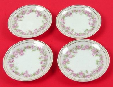 Antique Porcelain Individual Butter Pat Dishes   Vienna, Austria 