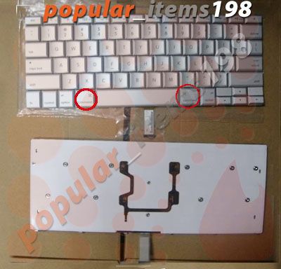 100% New APPLE Macbook Pro 15 inch Series EU Laptop/Notebook Keyboard 