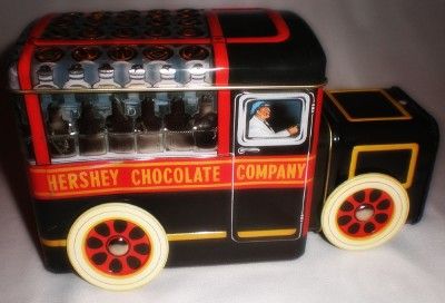 Hersheys Vehicle Series tin Canister #1 Milk Truck 2000  