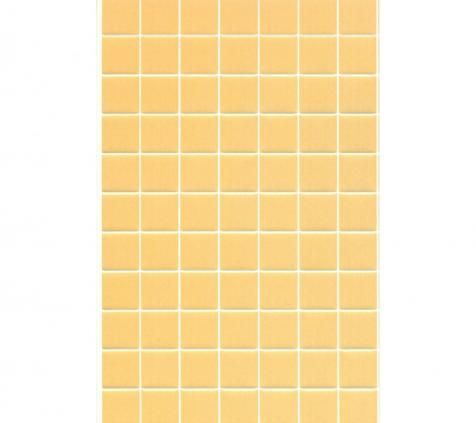 Dollhouse Miniature Embossed Tiles Medium Yellow 34350  