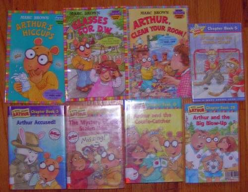 LOT 24 ARTHUR DW Childrens Books MARC BROWN DW Chapter Readers TEACHER 