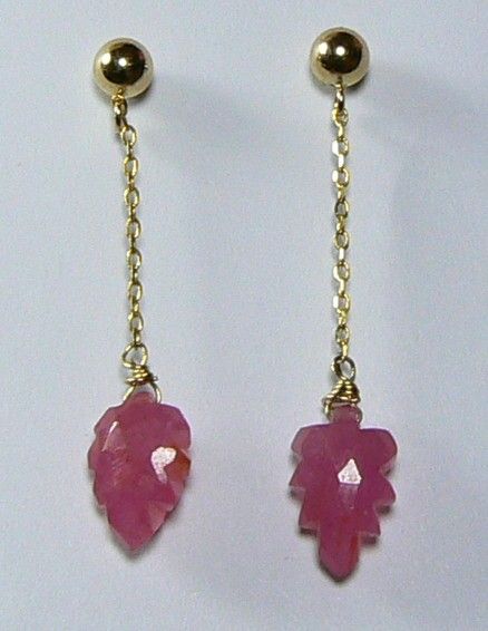  ruby real precious and semi precious stones real gold custom jewelry 