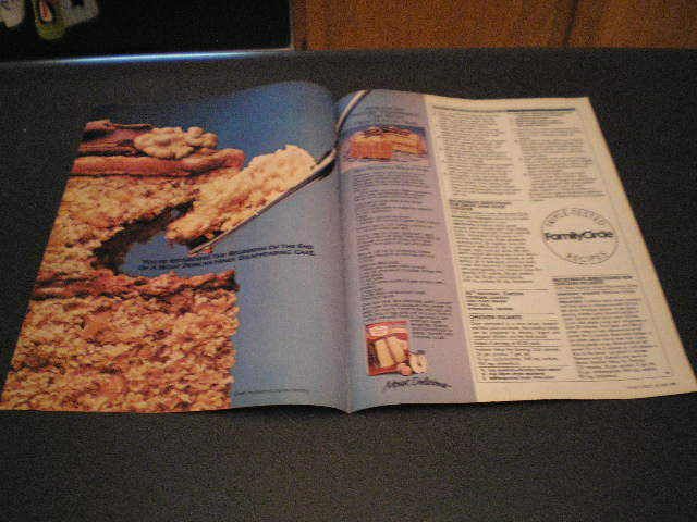 1985 Duncan Hines Cake Mix Ad Applesauce Walnut  