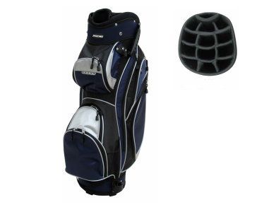 NEW PRECISE ORGANIZER 13 WAY GOLF CART BAG BLACK/BLUE  