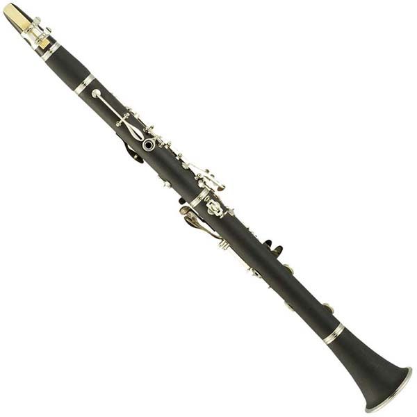 New Mendini Black Clarinet +11 Reeds+Book+CareKit+Stand  