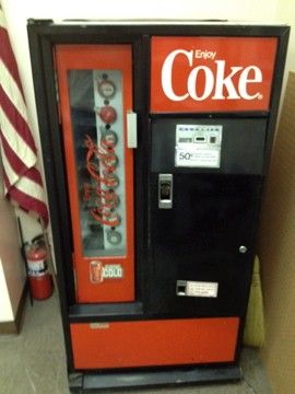 CAVALIER USS 8 64 COKE MACHINE SQUARE CORNER MODEL 8 SELECTION  