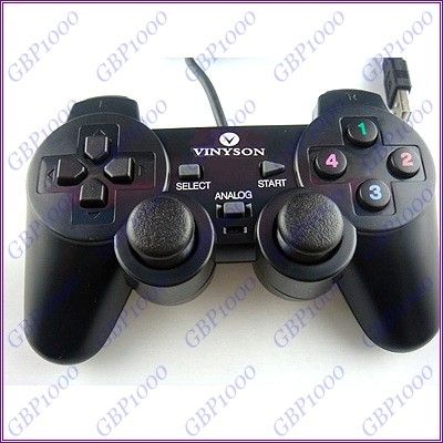 USB Wired GamePad Dual Shock Joypad PC Game Controller  